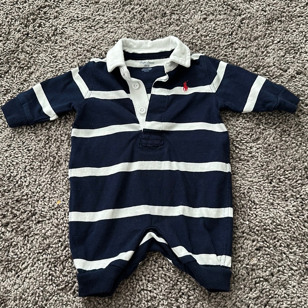 Newborn Polo Onsie